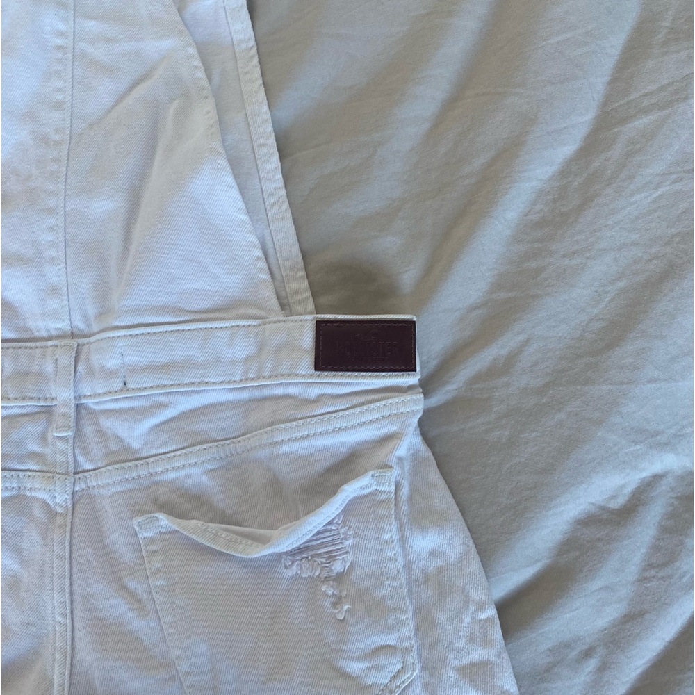 WHITE HOLISTER OVERALLS